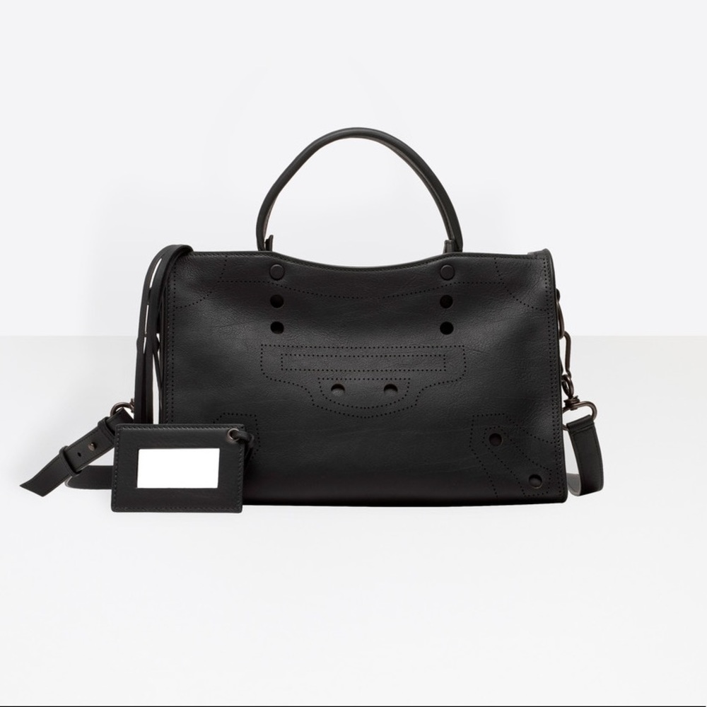 Balenciaga Blackout City Bag